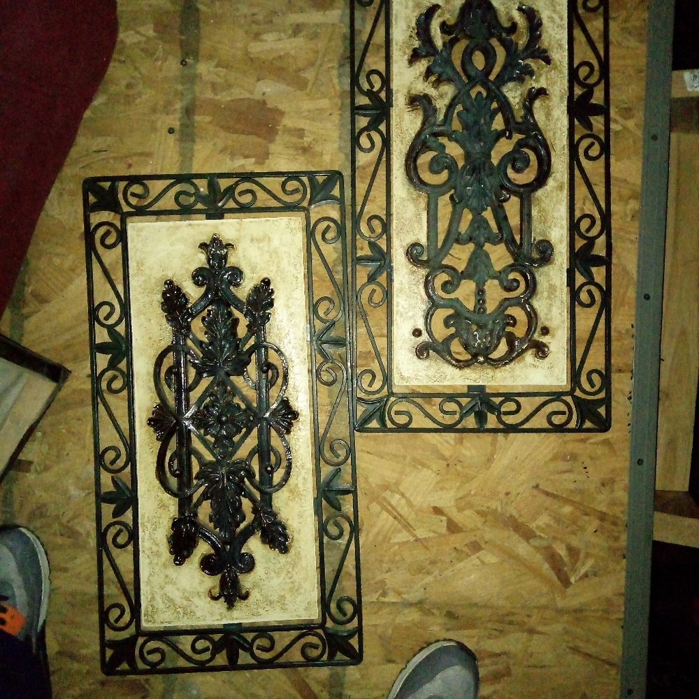 Wrought Iron Wall Decor